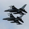 Imagen de Estados Unidos confirmó el primer derribo de un caza ruso a manos de un F-16 ucraniano