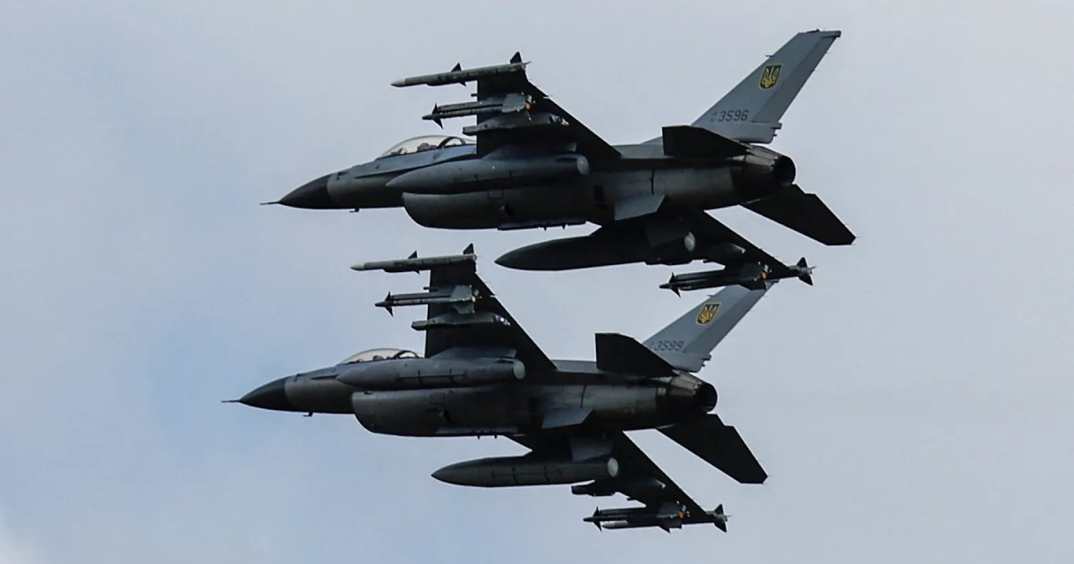 Estados Unidos confirma el primer derribo de un caza ruso por un F-16 ucraniano
