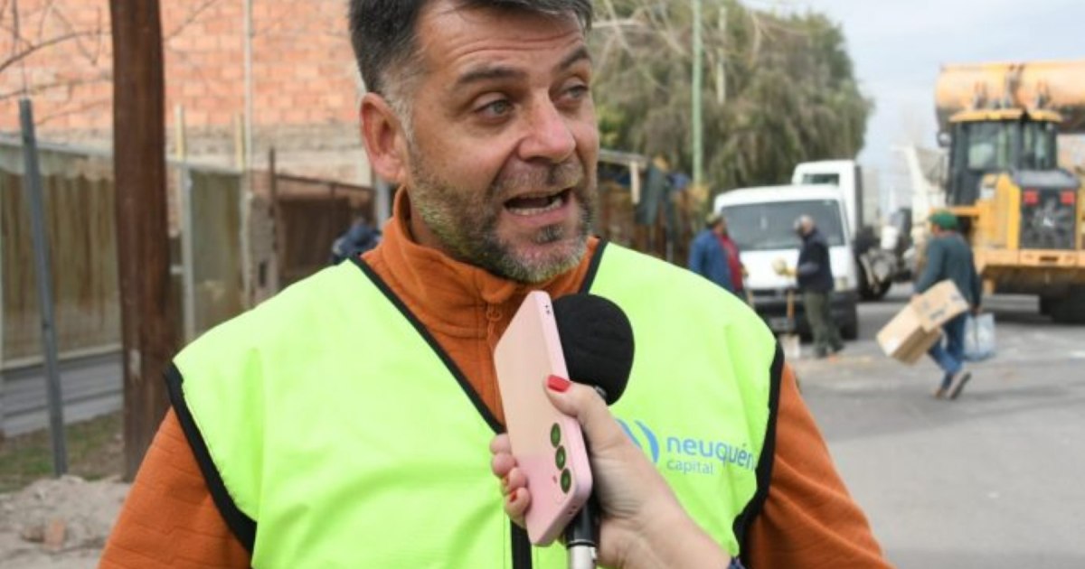 Operativo de limpieza en Neuquén retira 55 toneladas de basura diaria