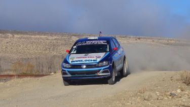 Daniel Llanos mostró todo su potencial en el Rally Neuquino y ganó la cuarta en Zapala