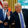 Imagen de Donald Trump admitió recurrir a la FIFA y pedir una revisión del caso Balogun