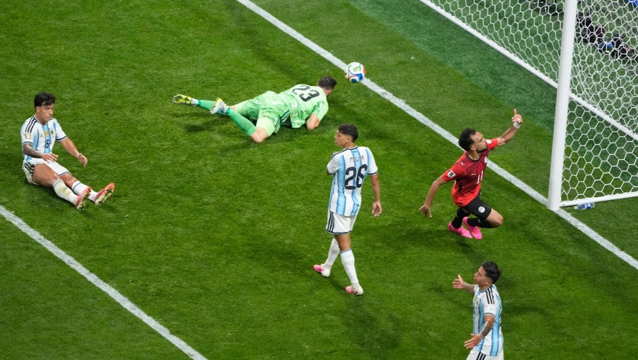 Argentina pierde 2 a 0 con Egipto. (Foto: AP)