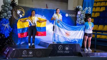 Una joven de Villa La Angostura brilló en el Panamericano de Parkour en El Salvador