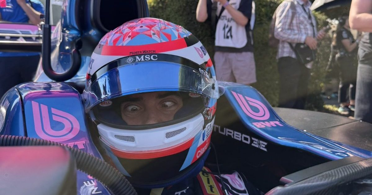 Colapinto disfruta del festival de Goodwood mientras se discute su futuro en Alpine