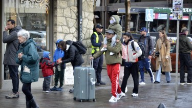 Invierno en Bariloche: el turismo mantiene un nivel similar al del año pasado