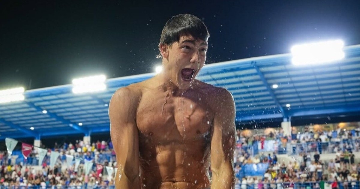 Federico Bottos brilló en el Panamericano de natación con siete oros para Argentina