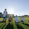 Imagen de La Selección entrenó por última vez en Kansas y mañana llega a Atlanta, a la espera de Inglaterra