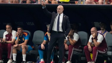 De la Fuente, DT de España: «Francia tuvo enfrente al mejor equipo del mundo»