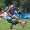 Imagen de La Selección entrena a puertas cerradas; ¿Nico González y Montiel asoman en el "once"?