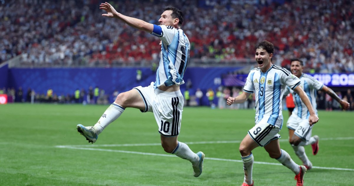 Lionel Messi supera su propio récord de velocidad en el Mundial 2026