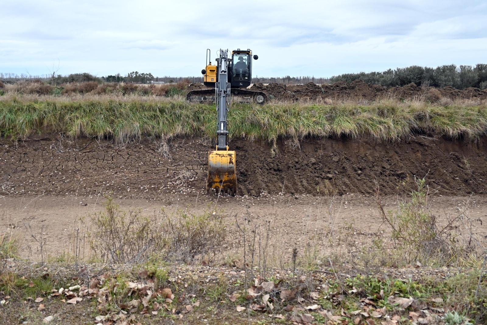 Avanza una obra clave para el riego del Valle de Viedma y más de 22.000 hectáreas productivas