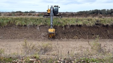 Avanza una obra clave para el riego del Valle de Viedma y más de 22.000 hectáreas productivas