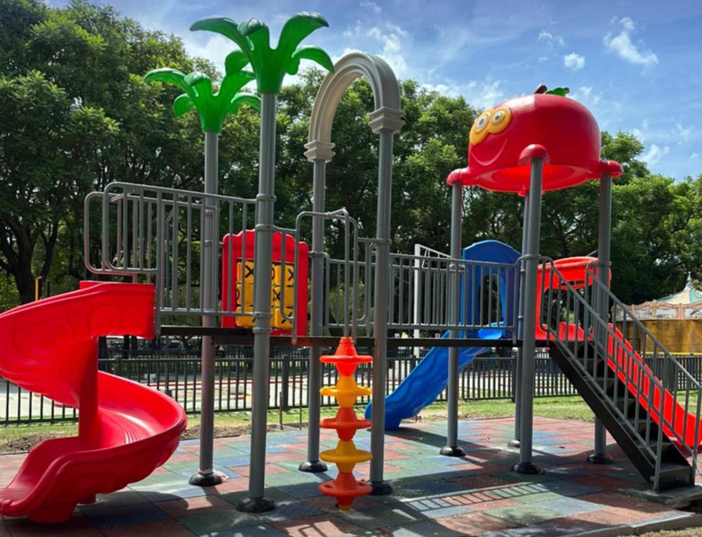 Instalarán nuevos juegos infantiles en la Costanera Norte de Viedma