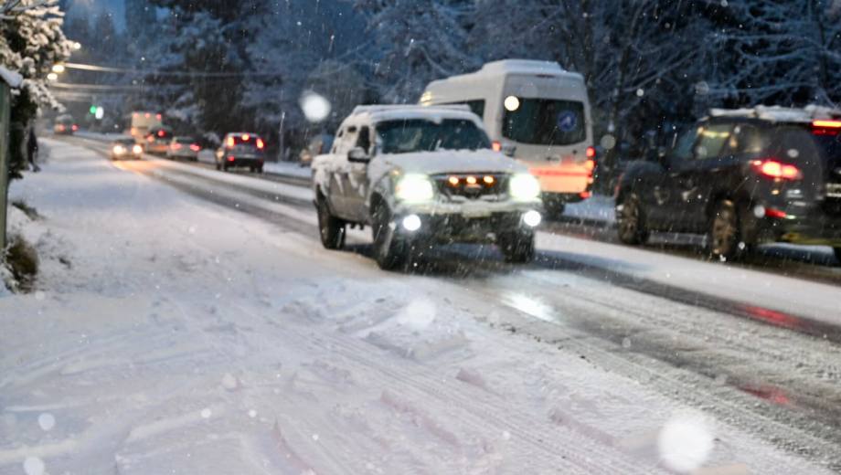 Intensas nevadas en zonas cordilleranas. 