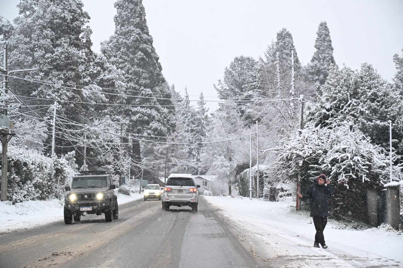 Frío extremo y nieve en la Patagonia: temperaturas de -15 °C en Tierra del Fuego