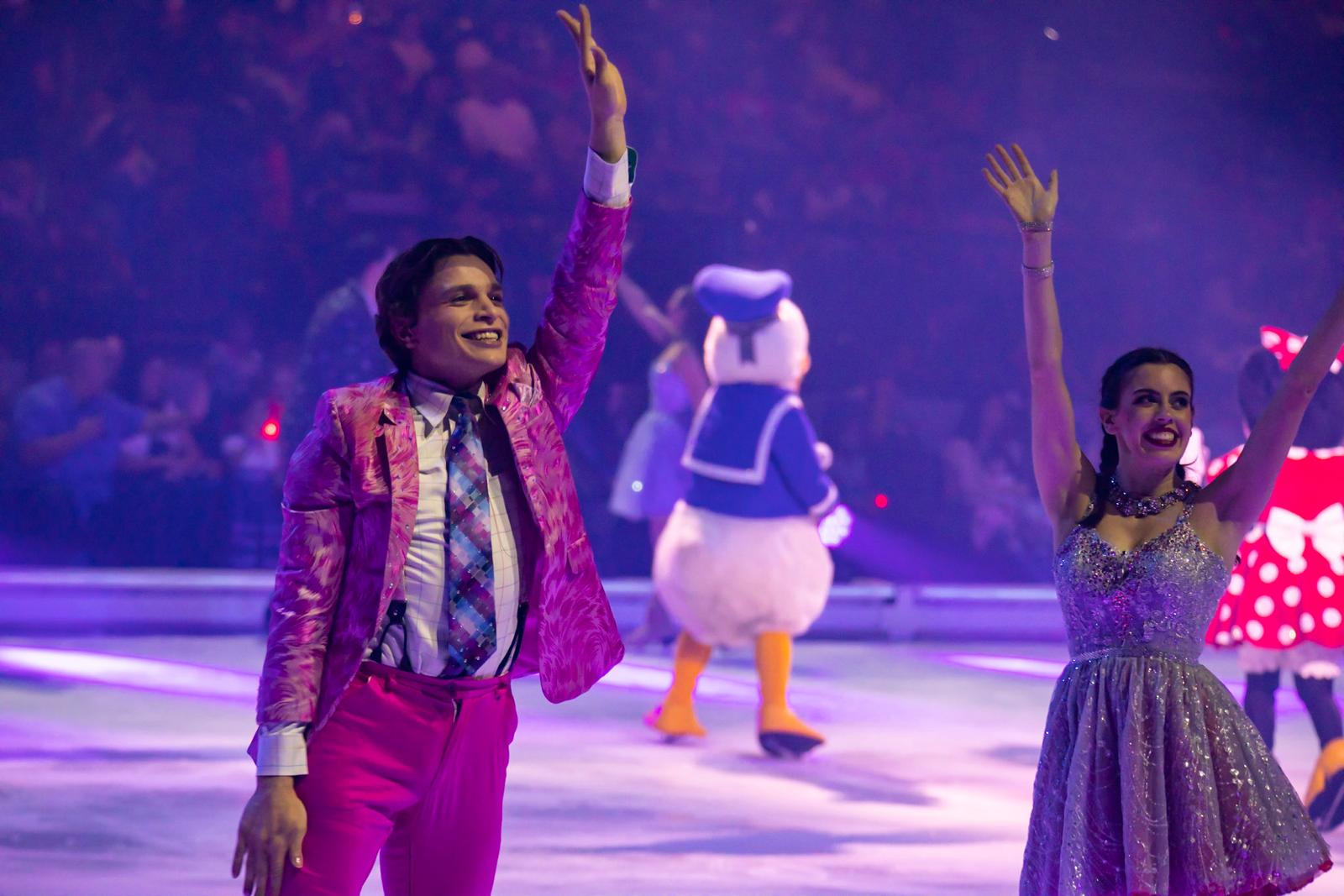 Mauro Calcagno, el barilochense que volvió al hielo de la mano de Disney On Ice