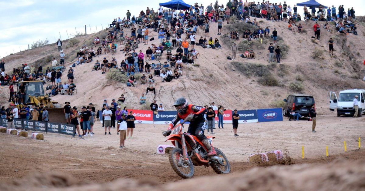 El Coliseo de La Barda se alista para el Campeonato Sur de Motocross
