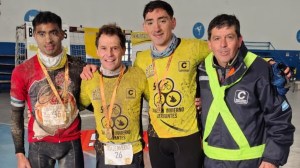 Fernando Helling y Claudia Chichilnik ganaron el Triatlón de Invierno de Cervantes 2026