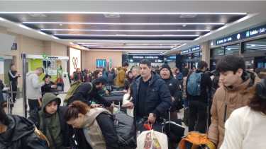 Se reanudaron los vuelos en Bariloche tras la nevada que paralizó el aeropuerto