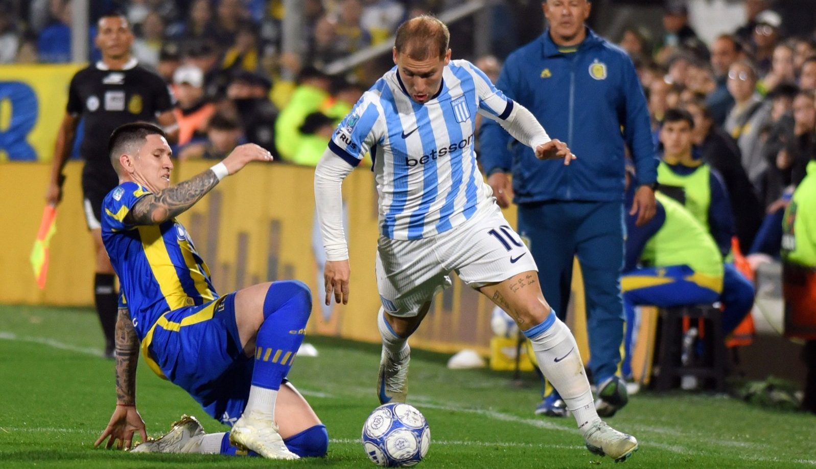 Rosario Central y Racing no se sacaron ventajas en el Gigante de Arroyito