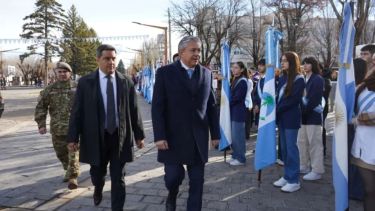 Zapala festejó su 113 aniversario con anuncios para la ciudad: las obras que adelantó Rolando Figueroa