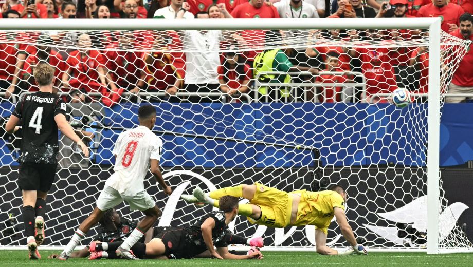 Ounahi hizo dos goles para Marruecos en el triunfo 3-0 ante Canadá. (Photo by Paul ELLIS / AFP)