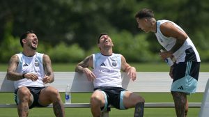 Entre risas y descanso: así fue la primera práctica de la Selección antes de la final del Mundial ante España