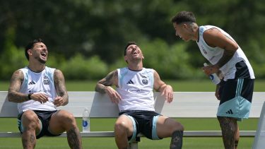 Entre risas y descanso: así fue la primera práctica de la Selección antes de la final del Mundial ante España