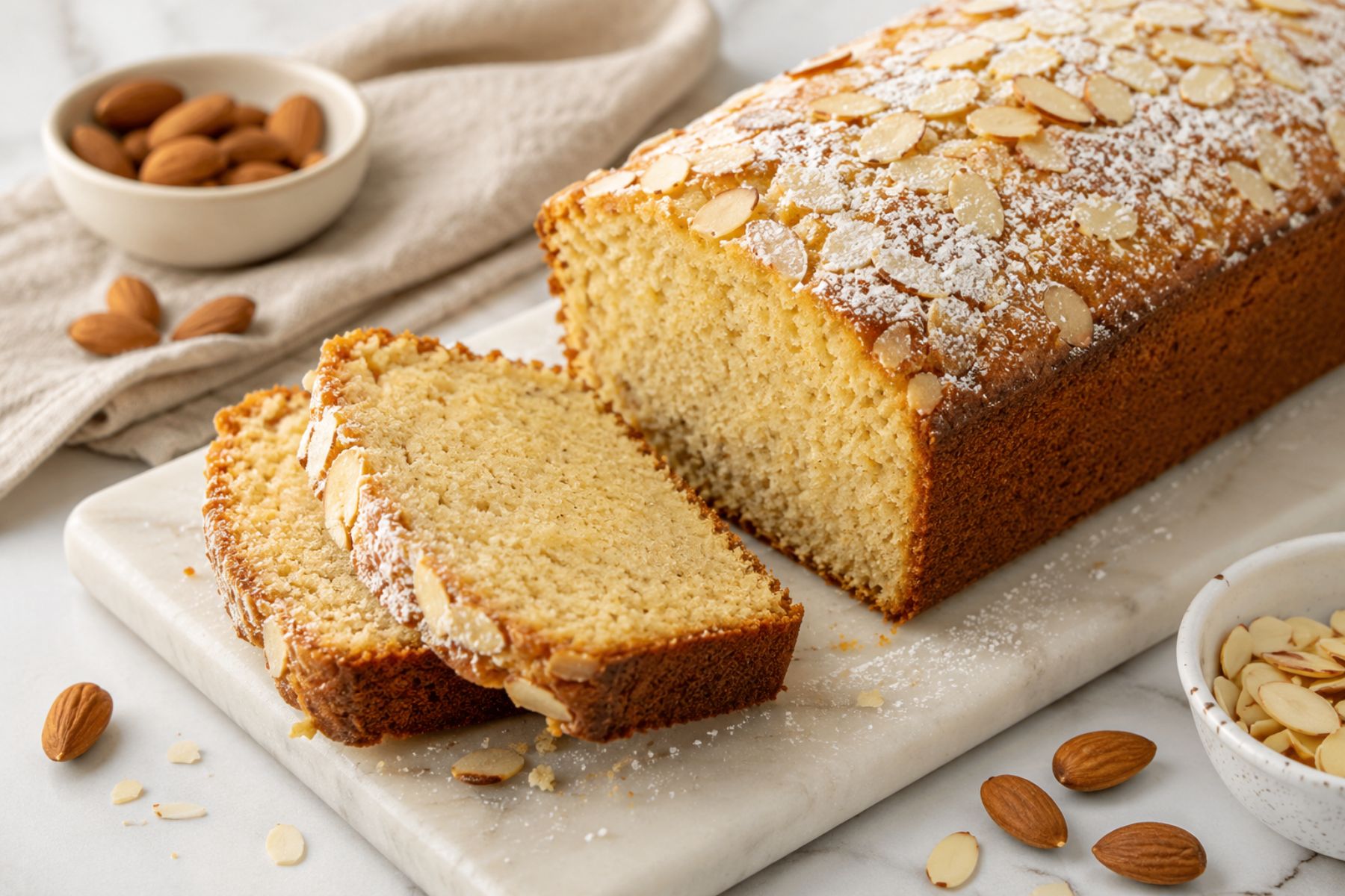 Cómo hacer un budín de almendras húmedo y lleno de sabor: receta paso a paso