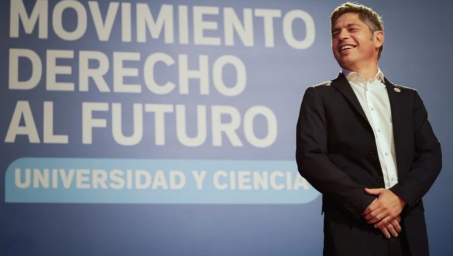Axel Kicillof, gobernador de Buenos Aires, habló del legado de Perón. Foto: Gentleza NA. 