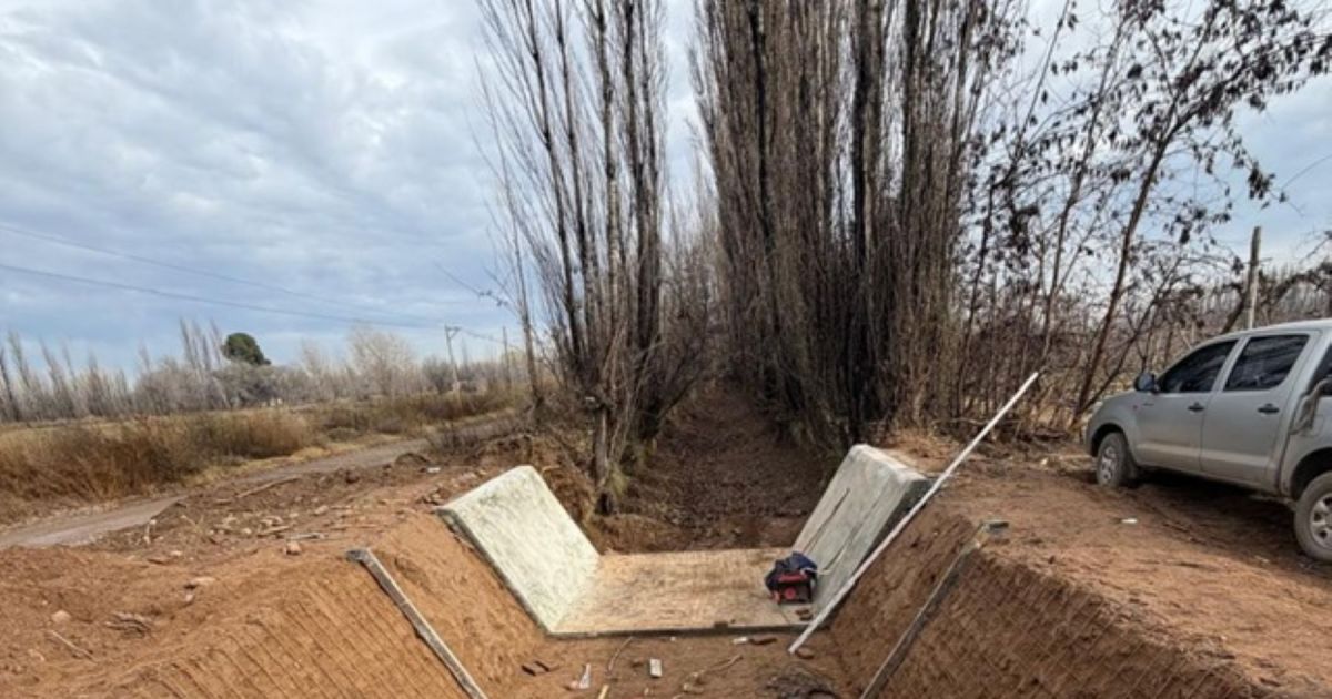 Río Negro impulsa obras de riego en General Roca para optimizar 400 hectáreas