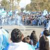 Imagen de Un joven lesionado en un ojo por pirotecnica durante los festejos en Centenario del triunfo de Argentina frente a Egipto
