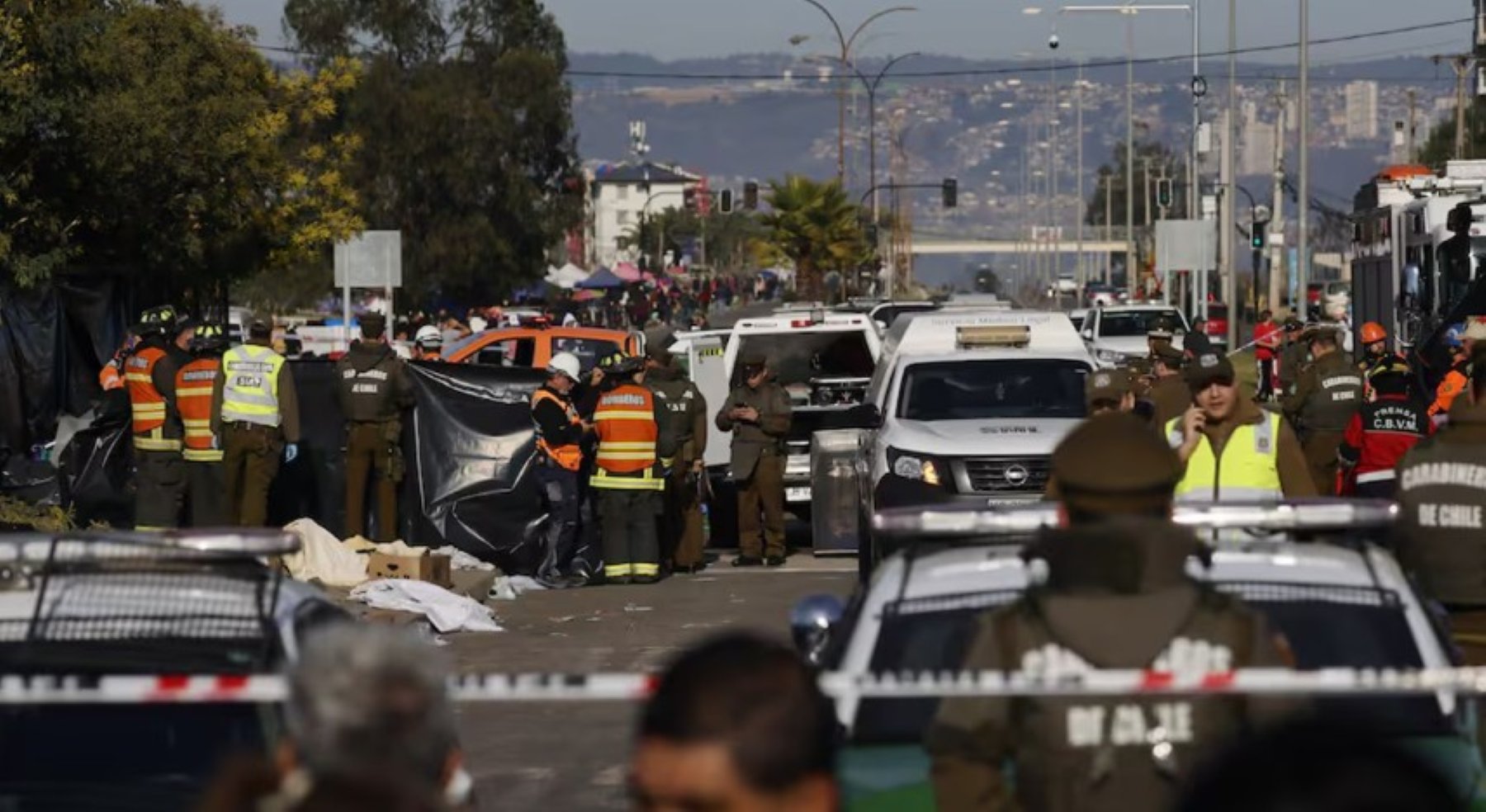 Trágico accidente en Chile: seis muertos y varios heridos