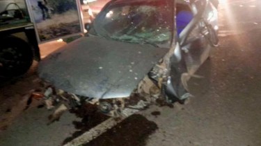 Tres personas fueron hospitalizadas tras chocar contra el guardarraíl sobre Ruta 22 en Chichinales