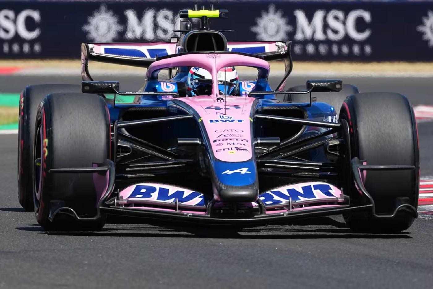 Colapinto finaliza 14° en la última práctica del GP de Hungría