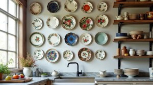 Qué significa decorar con platos en la pared: el origen de una costumbre centenaria