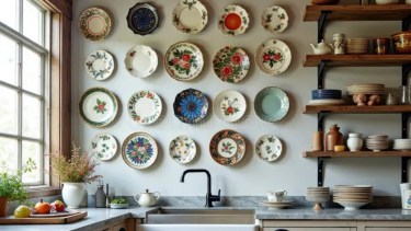 Qué significa decorar con platos en la pared: el origen de una costumbre centenaria