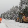 Imagen de Hasta 100 trabajadores participan del operativo invernal de Vialidad Rionegrina en las rutas provinciales