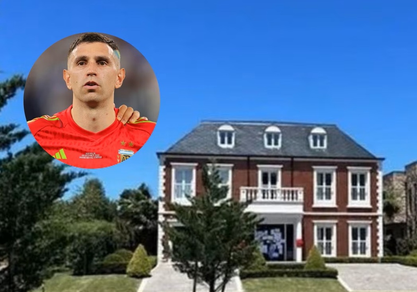 Conocé la moderna casa del Dibu Martínez en Birmingham, con pileta climatizada