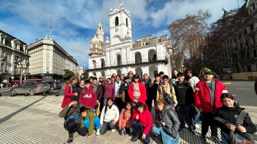 Del patio donde aparecen vacas a Buenos Aires: el viaje de una escuela rural de Beltrán, que llegó al podio nacional