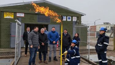 Inauguraron una obra millonaria de gas para mejorar el suministro en el Este de Cipolletti y Fernández Oro