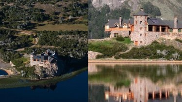 Así es la mansión de 850 metros cuadrados en la Patagonia que Marcelo Tinelli vendió por una millonaria suma 