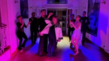 Video: así Kristalina Georgieva bailó tango junto a Mora Godoy antes de dejar Argentina