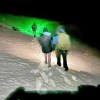 Imagen de Se perdió bajando un cerro de la Patagonia y Gendarmería la rescató en medio de la nieve