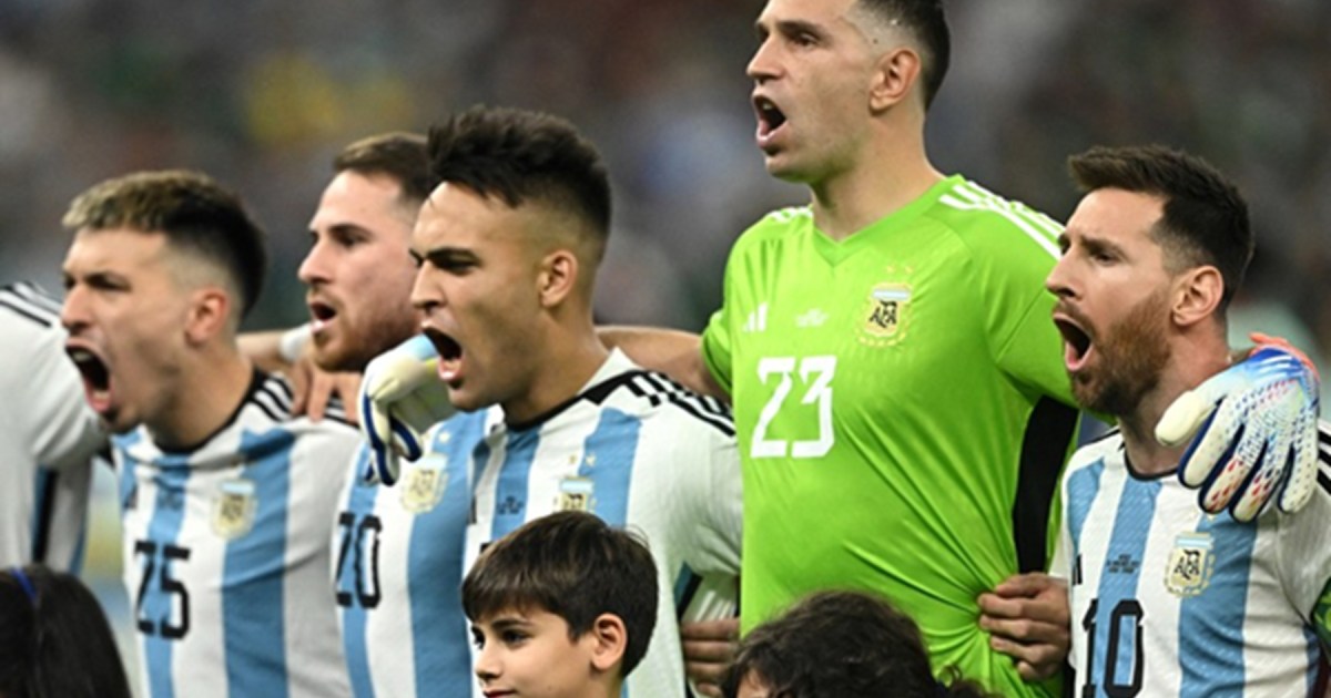 La Selección Argentina grabará una versión especial del Himno Nacional