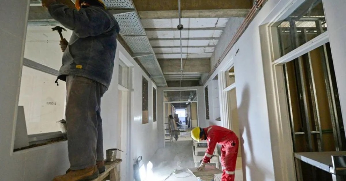 Renovarán el sector de internación del hospital de Aluminé