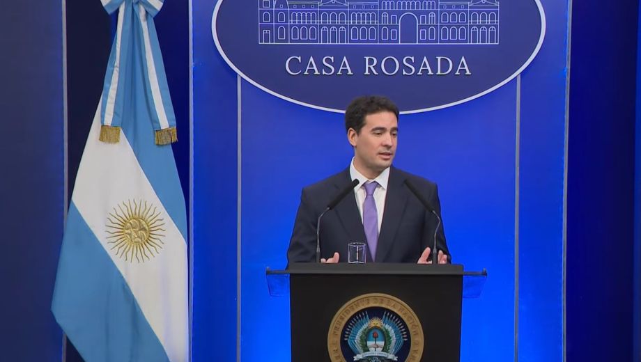 Foto: captura de pantalla de la transmisión oficial. 