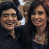 Imagen de En una charla inédita con Cristina Kirchner, salió a la luz un video desconocido de  Diego Maradona: "Te quiero, querido"