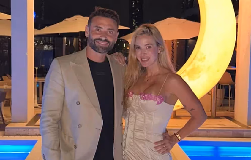 Imagen de Nicolás Trombino, el novio de Jésica Cirio en el centro de la causa Insaurralde