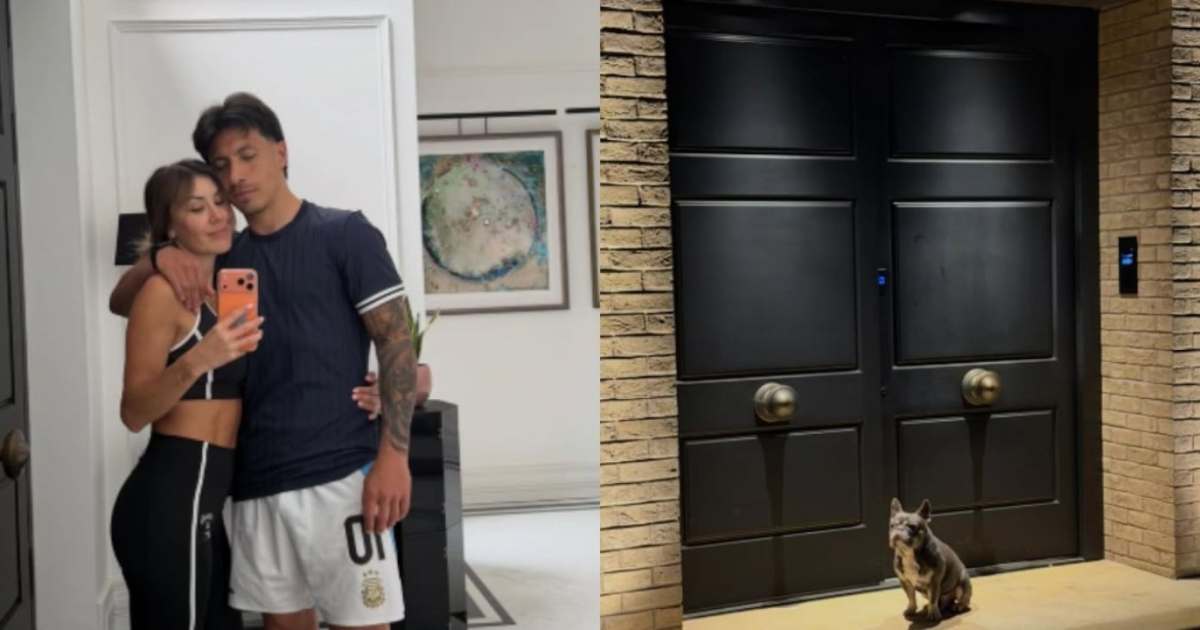 La casa de Lisandro Martínez en Manchester: diseño y amplios ventanales